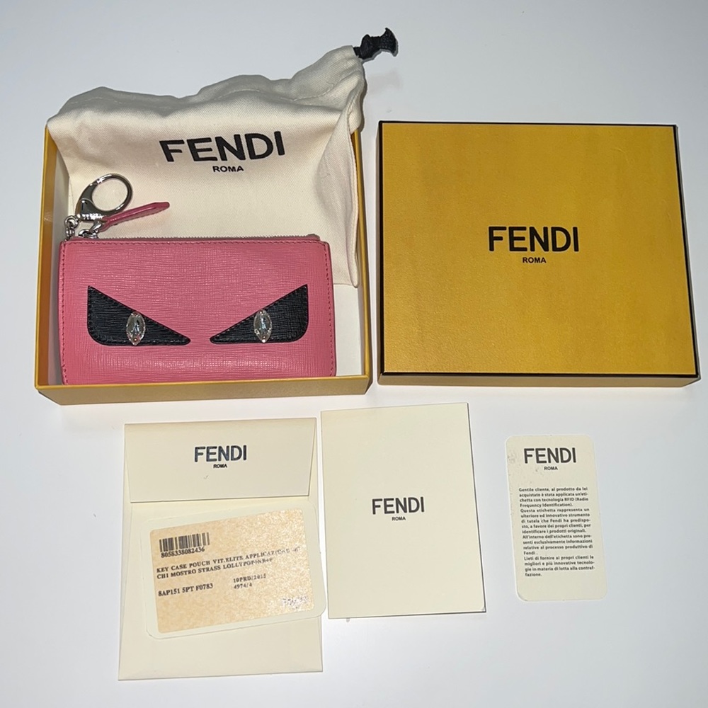 Limited edition FENDI monster key cles